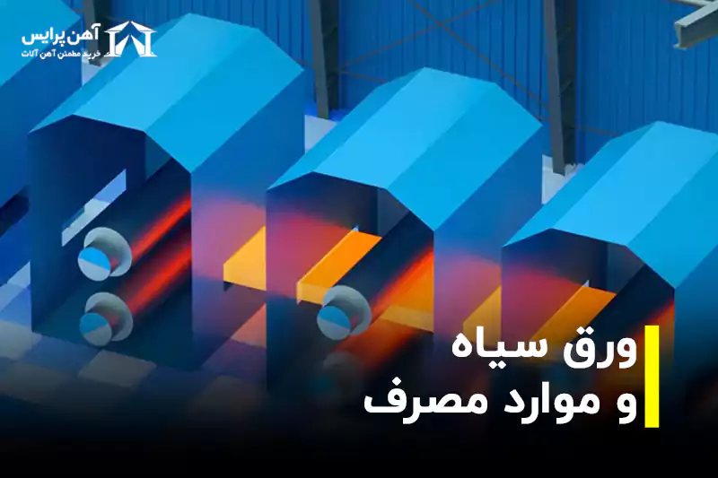 فرایند تولید ورق سیاه و موارد مصرف آن