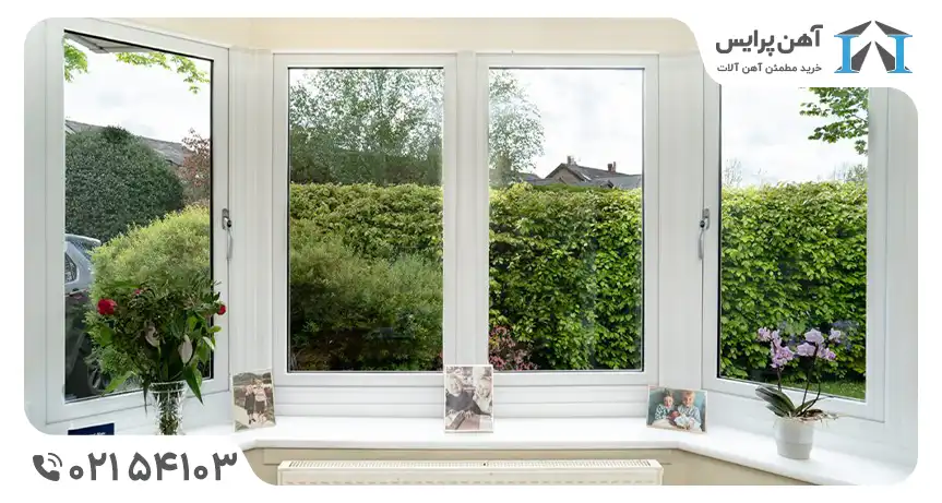 پروفیل UPVC فیکس و تک حالته
