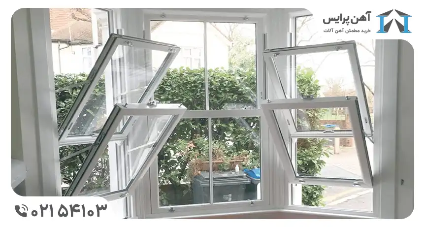 پروفیل UPVC بازشو کلنگی