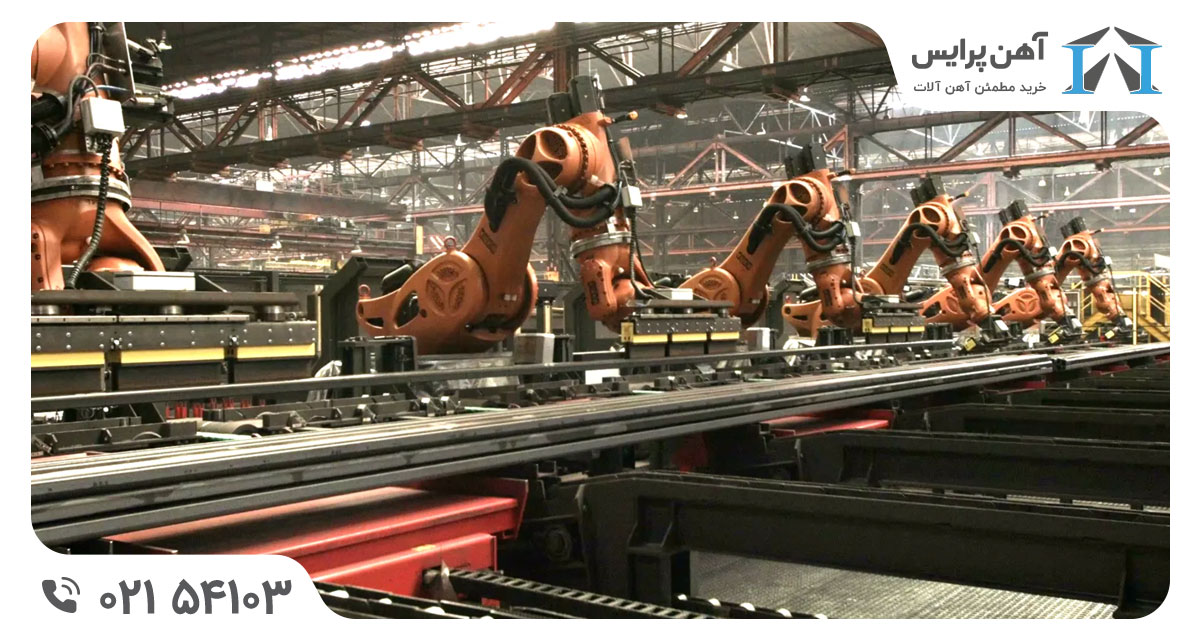 استفاده از رباتیک برای تولید فولاد